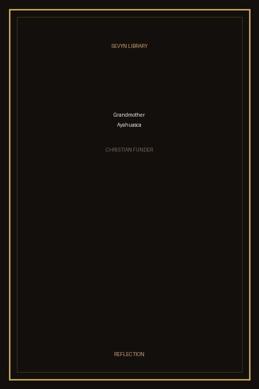 Grandmother Ayahuasca book cover